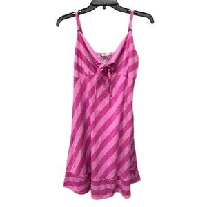 Derek Heart Striped V Neck Midi Dress size XL